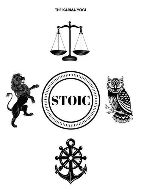 The Four Stoic Virtues: Courage, Justice, Wisdom and Moderation. | Philosophy tattoos, Courage ...