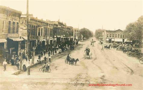 Lamar, Missouri West Side of Square, Vintage Postcard, Historic Photo | Vintage postcard ...