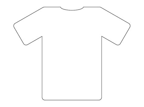 T-shirt Outline 2 SVG, Shirt SVG, T-shirt Clipart, Shirt Clipart, T ...