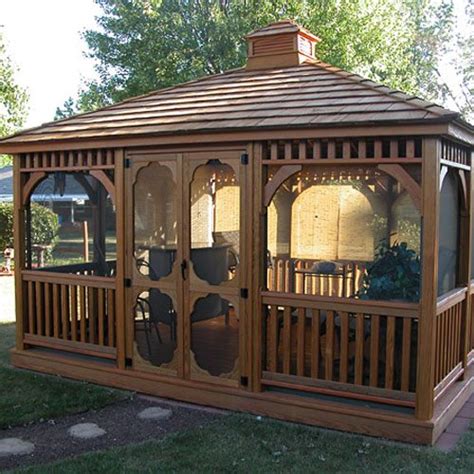 Screened in Gazebo Kits | Country Lane Gazebos