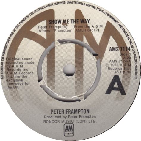 Peter Frampton - Show Me The Way (1975, Vinyl) | Discogs