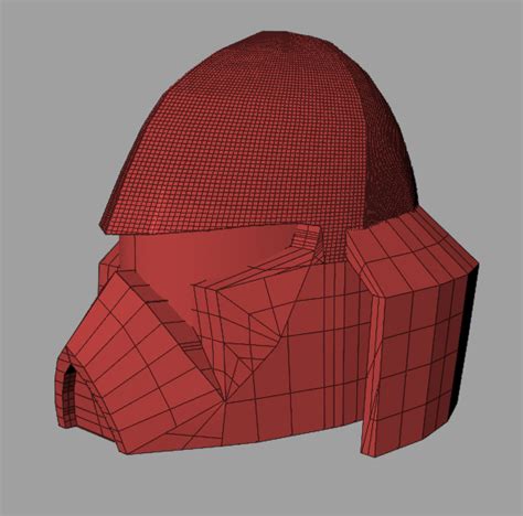 Coruscant Guard 3D helmet WIP1 by torsoboyprints on DeviantArt