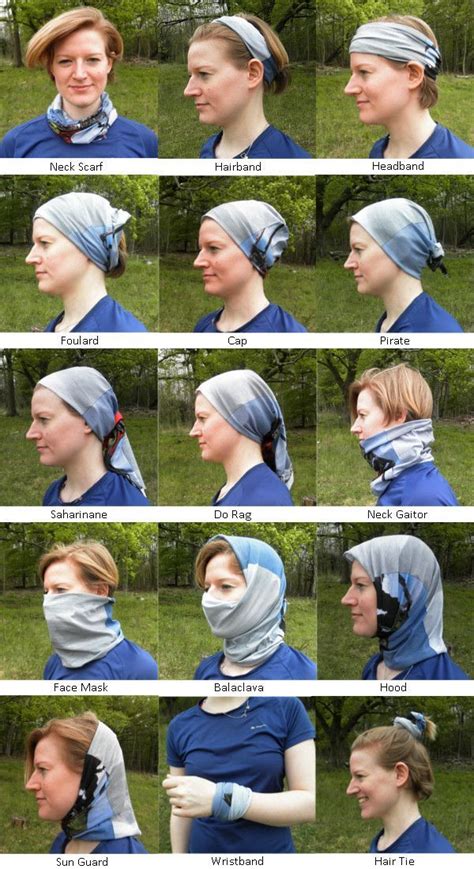 What is a buff, how to wear it and how to customise it | Hiking hair ...