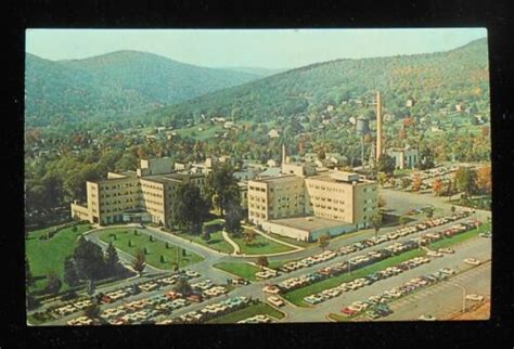 1950s Aerial View The Geisinger Medical Center Hospital Old Cars ...