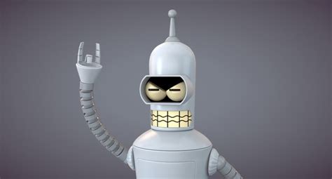 Bender rodriguez rig model - TurboSquid 1316612