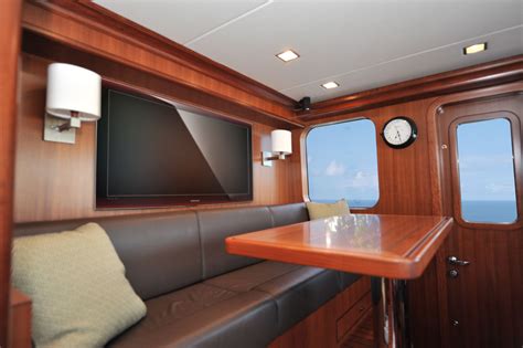 Nordhavn 120-Pilot House-Custom Yacht Interior Design-Destry Darr Designs | Yacht interior ...