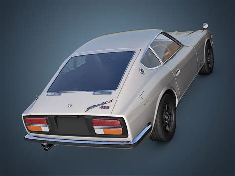 Nissan Fairlady 240Z 3D Model $85 - .c4d .max .fbx .dae - Free3D