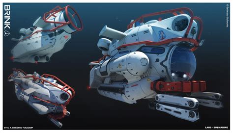 ArtStation - Brink: Vehicle Submarine , Splash Damage | Submarine ...