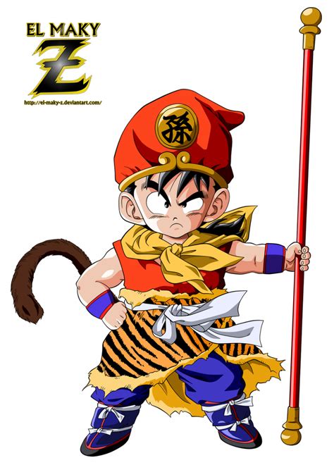 Kid Gohan (Sun Wukong Clothes) by el-maky-z on DeviantArt | Anime dragon ball, Dragon ball ...