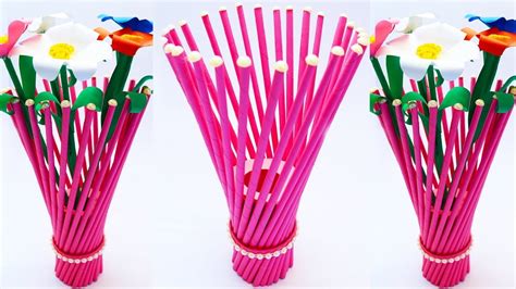 12 DIY Flower Vase Craft Ideas WONDERFUL FLOWER VASE CRAFTS TO MAKE IN ...