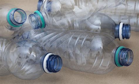 Single-use Plastic Collected for Recycling Stock Image - Image of ...