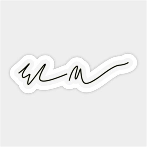 Elon musk signature - Elon Musk - Sticker | TeePublic