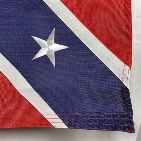 Texas Battle Flag / TX Rebel Flags - Outdoor Nylon Heavy Duty!