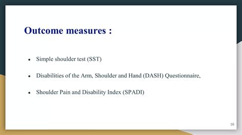 Scapulohumeral rhythm and exercises | PPT