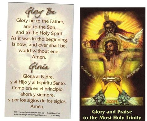 Glory Be to the Father and Gloria - English and Latin