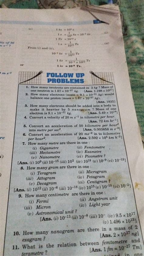 How many neutrons are contained in 2 kg ? Mass of one neutron is 1.67×10−..