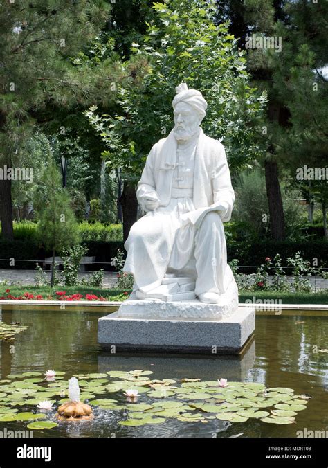 White statue of persian poet Ferdowsi, Tus, Iran Stock Photo - Alamy