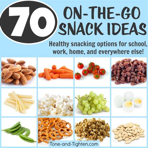 70 Of The Best Portable Healthy Snacks | #site_title