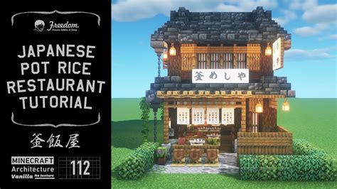 Minecraft Restaurant Tutorial