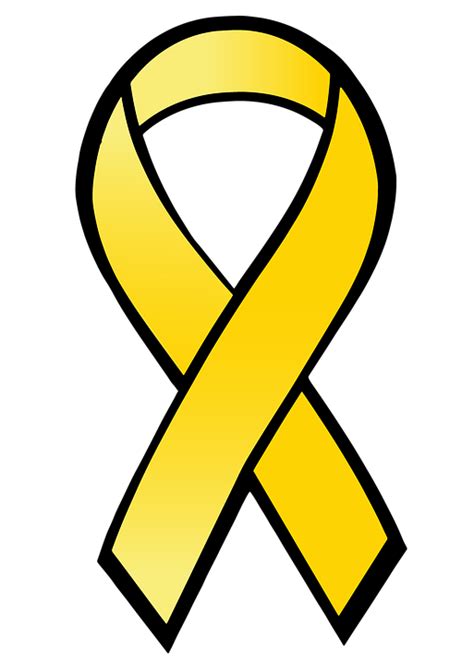 Yellow Ribbon Vector