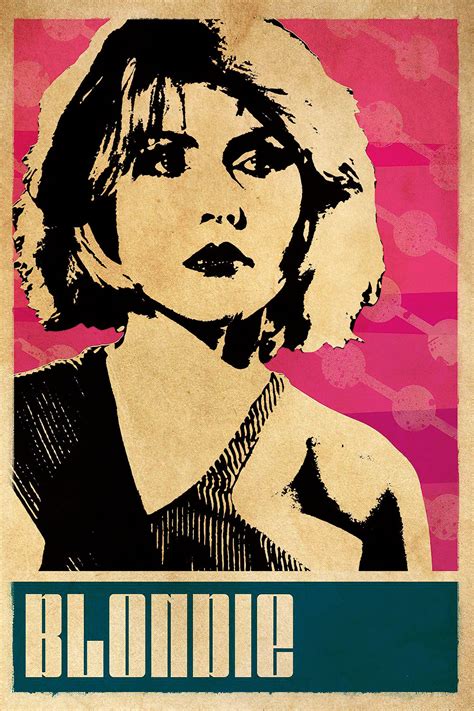 Blondie Debbie Harry 80's Retro Art | Etsy | Punk poster, Rock poster ...