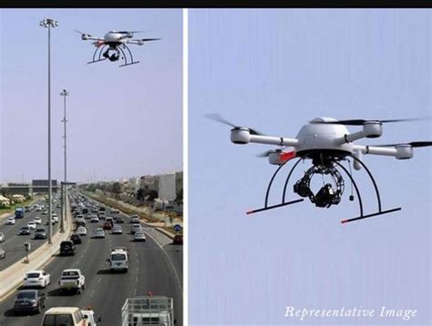 Air Drones To Keep A Watch On Traffic Violators in Haryana - ChandigarhX