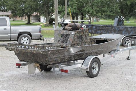 18ft Duck / Mud Boat | J & B Manufacturing | Custom Manufacturing ...