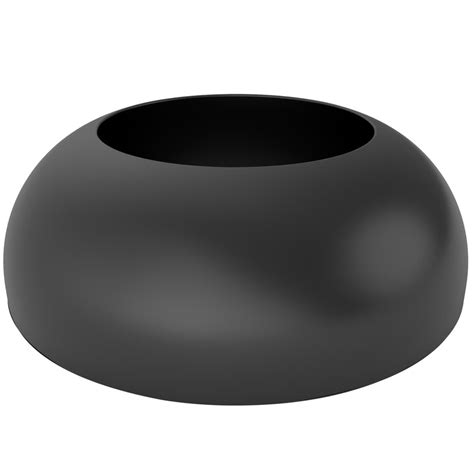 Buy 43.0mm x 23.6mm Secure Cover Caps - Black Polypropylene | 500,000+ Components | Accu®