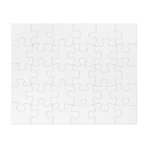 טרקטור אדיר החדר 30 piece blank jigsaw puzzle template אפיפיור טיל חפירה