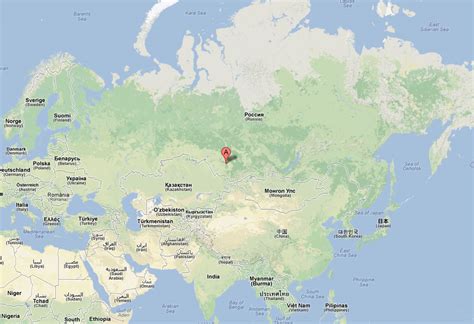 Barnaul Map