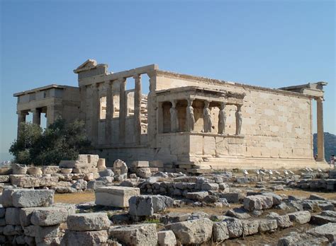 View of the Erechtheum in Athens image - Free stock photo - Public ...