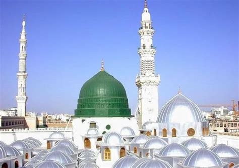 Sejarah Kubah Masjid Nabawi Berwarna Hijau | Sido Harind | Masjid, Medina mosque, Madina