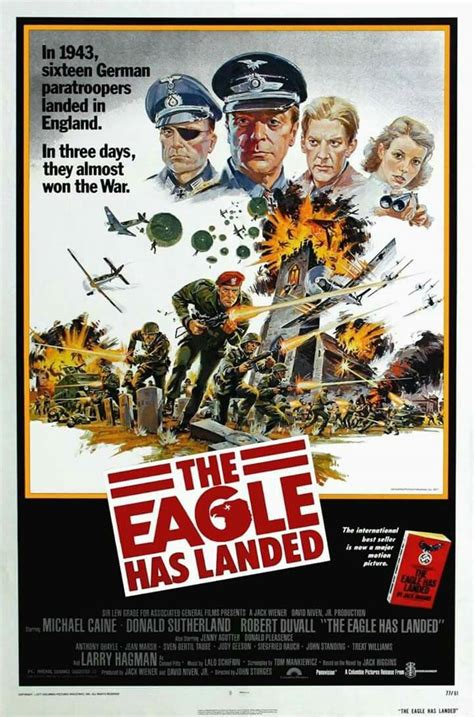 The Eagle Has Landed Classic Movie Posters, Cinema Posters, Movie ...