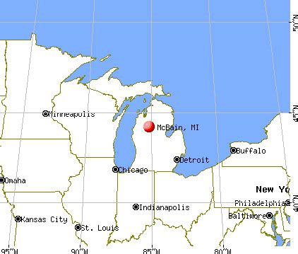 McBain, Michigan (MI 49657) profile: population, maps, real estate, averages, homes, statistics ...