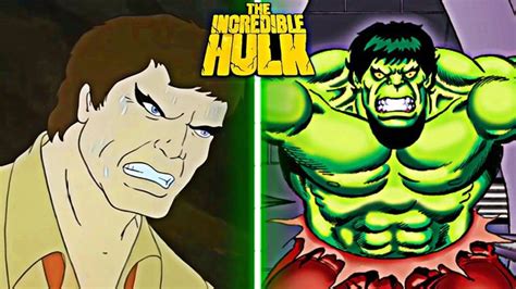 All The Transformations From The Incredible Hulk Cartoon Series (1982 ...