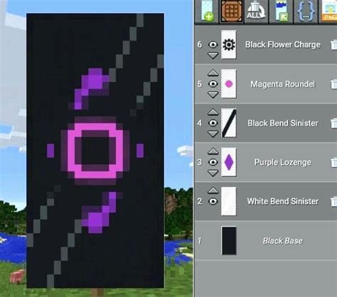 Minecraft Tower, Minecraft World, Cool Minecraft Banners, Minecraft Banner Patterns, Minecraft ...