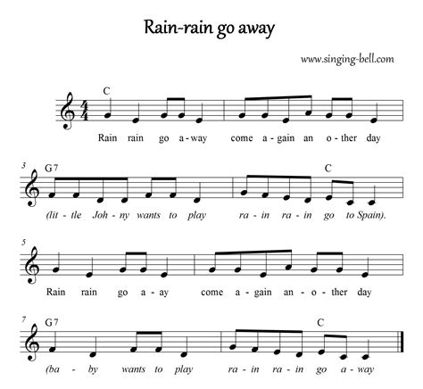 Rain, Rain, Go Away | Free Nursery Rhymes mp3