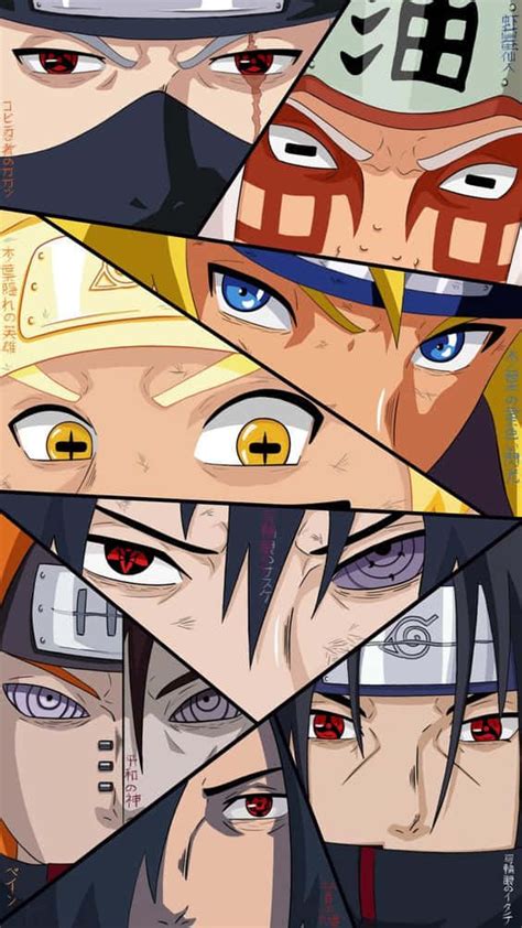 [100+] Naruto Eyes Wallpapers | Wallpapers.com