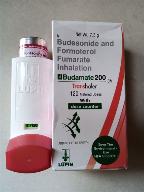 Budamate 200 Transhaler, Prescription, Treatment: Asthma, | ID: 23132671891