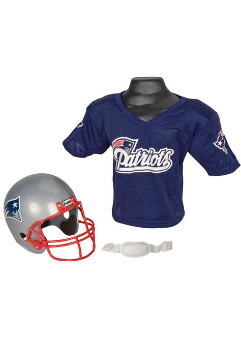 Child NFL New England Patriots Helmet and Jersey Set