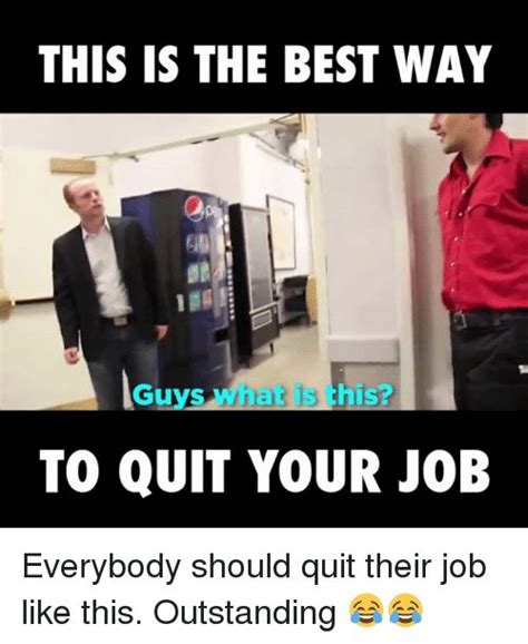 Should I Quit My Job Meme | Quit job funny, Job humor, Job memes