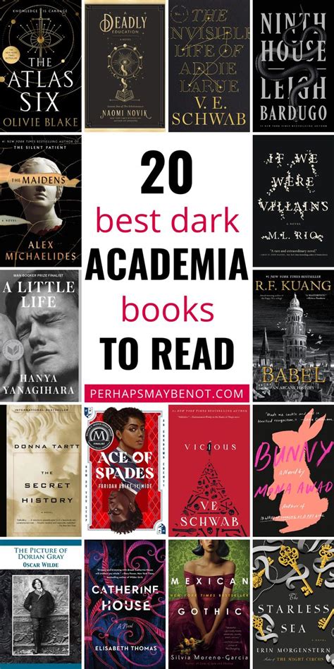 20 Must-Read Dark Academia Books