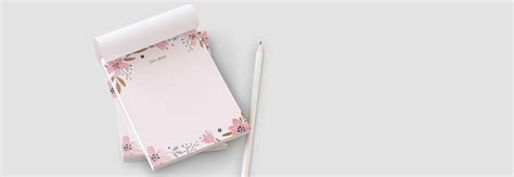 Custom Notepads, Personalized Notepad Printing | VistaPrint