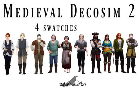 The Sims, Sims 2, Medieval Outfit, Sims 4 Decades Challenge, Sims Medieval, Tumblr Sims 4, Sims ...