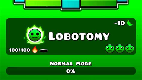 LOBOTOMY DASH (All Levels 1~23 / All Coins) | Geometry Dash 2.2 - YouTube