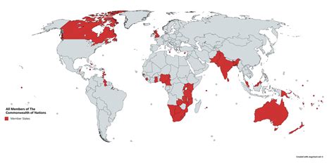 Countries Where Elizabeth II Was Ever Queen [6296 x 2752] : r/MapPorn