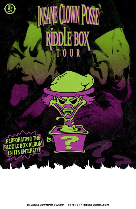 Riddle Box Tour Leg 2 Line Up Announced | Faygoluvers