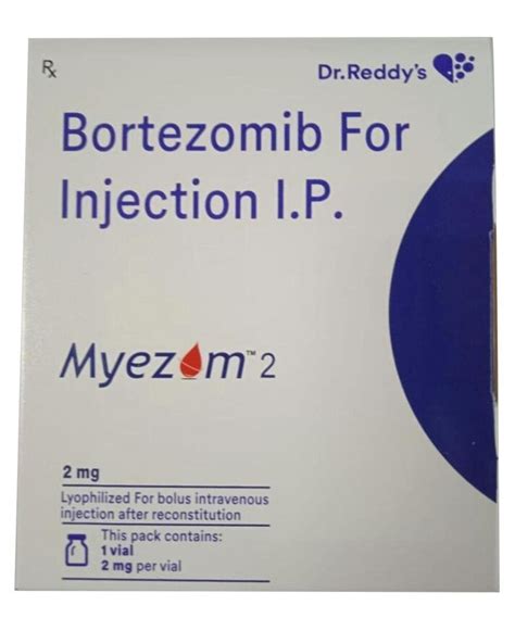 Dr Reddys Myezom Bortezomib Anti Cancer Injection, 1 Vial at Rs 3900/vial in Pune