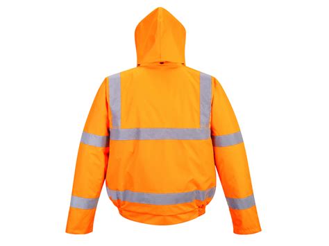 Portwest Hi-Vis Waterproof Bomber Jacket - URT32 | Waterproof Thermal Jacket