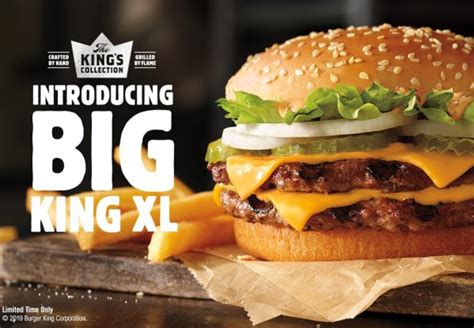 FAST FOOD NEWS: Burger King Big King XL - The Impulsive Buy